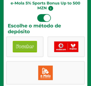 Como depositar com e-mola