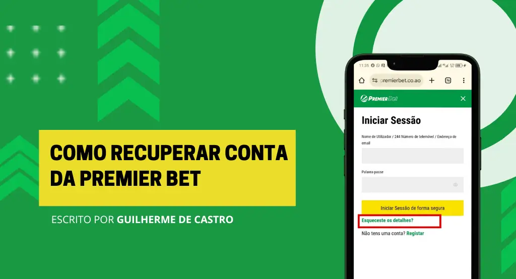 COMO RECUPERAR CONTA DA PREMIER BET