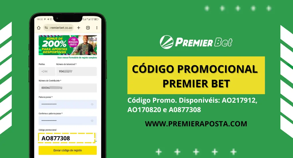 CÓDIGO PROMOCIONAL PREMIER BET