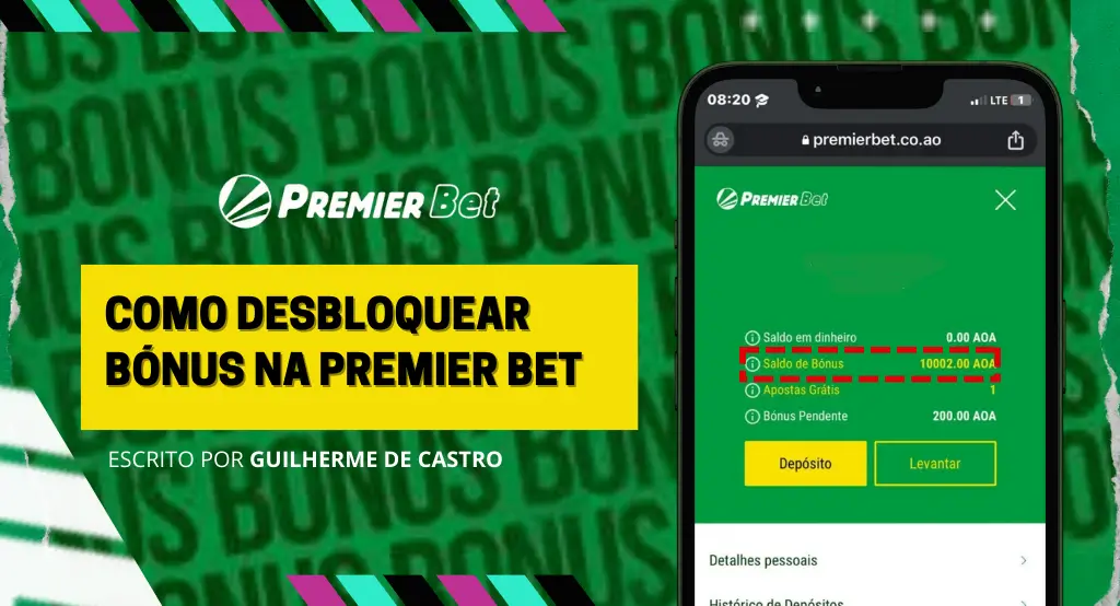 Como usar o bonus na premier bet