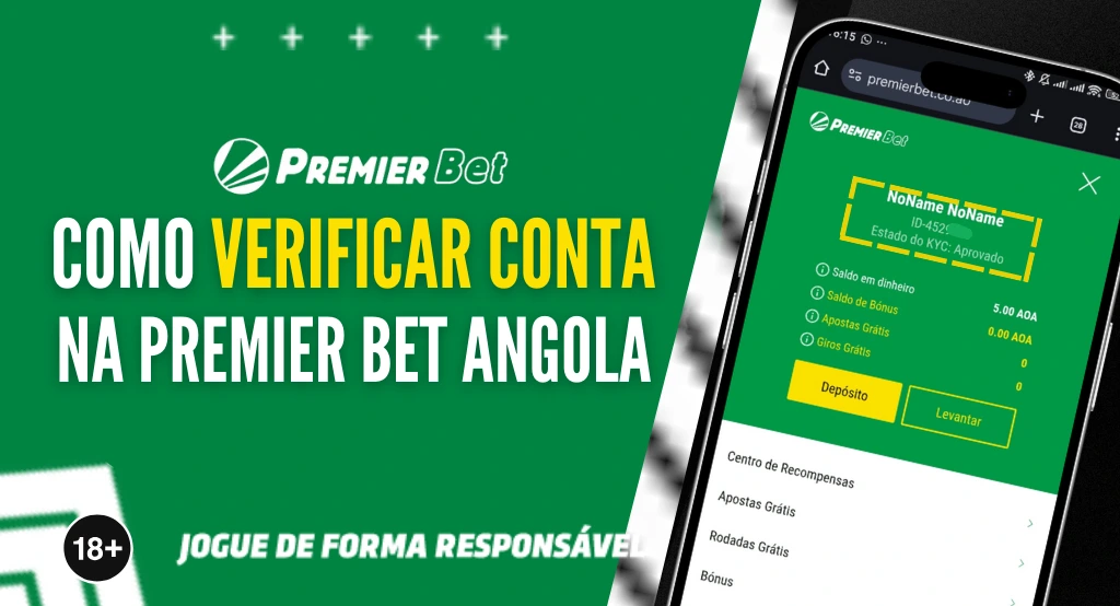 Como verificar conta na Premier Bet